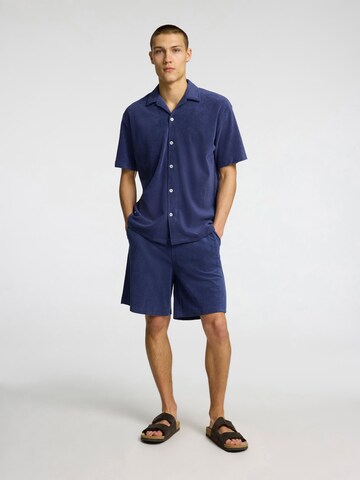 SELECTED HOMME Comfort Fit Hemd in Blau