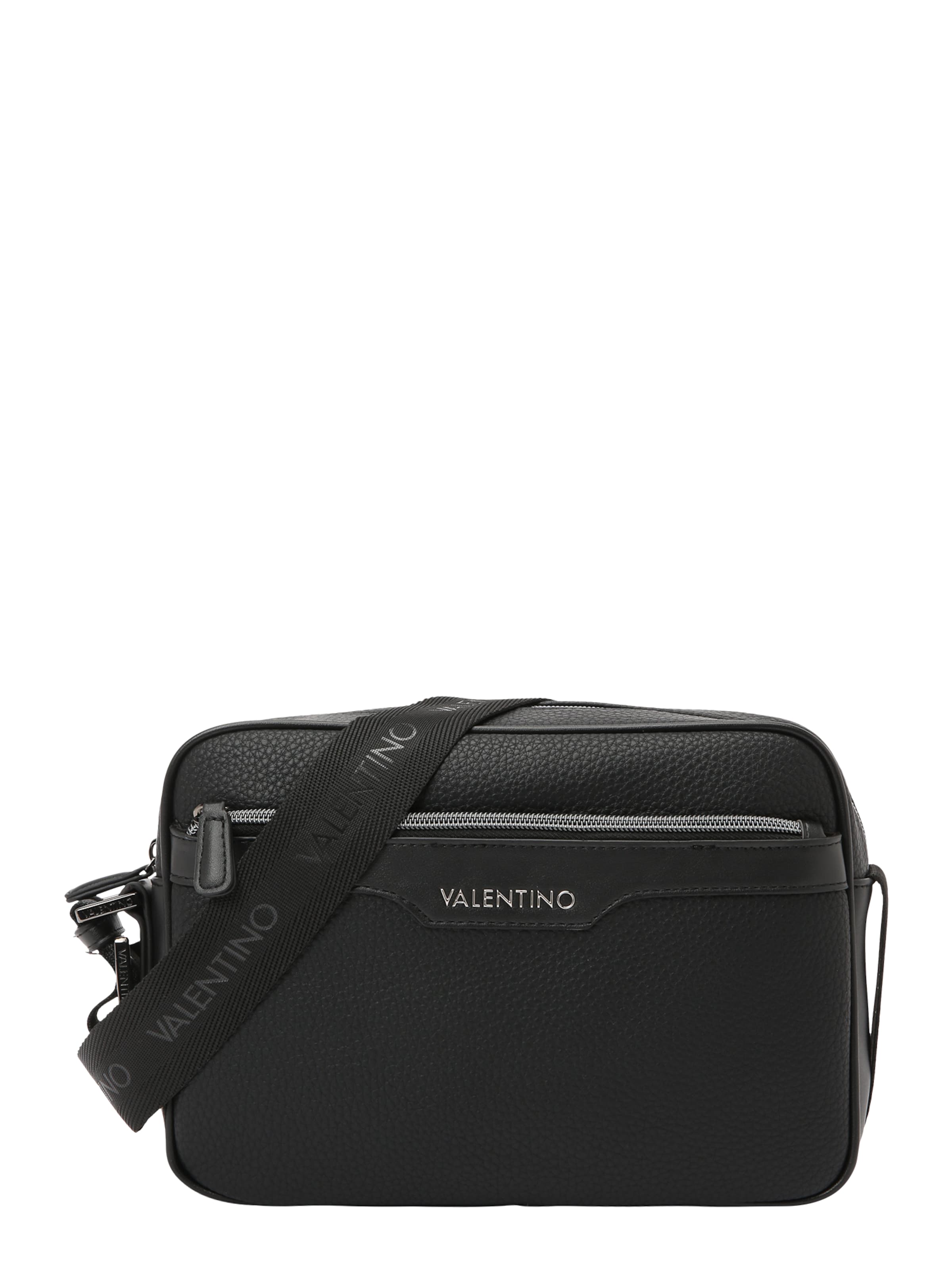 VALENTINO Crossbody Bag 'EFEO' in Black: front