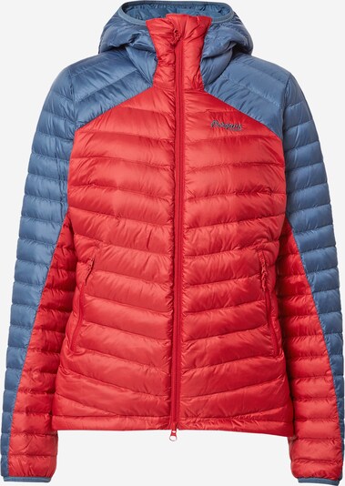 Giacca di mezza stagione 'Røros' Bergans di colore blu cielo / rosso, Visualizzazione prodotti