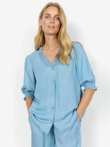 Soyaconcept Bluse i blå: forside