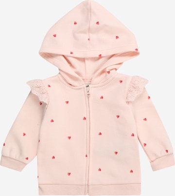 OshKosh Zip-Up Hoodie 'LAYERING' in Pink: front