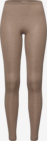Leggings Hanro en marron : devant