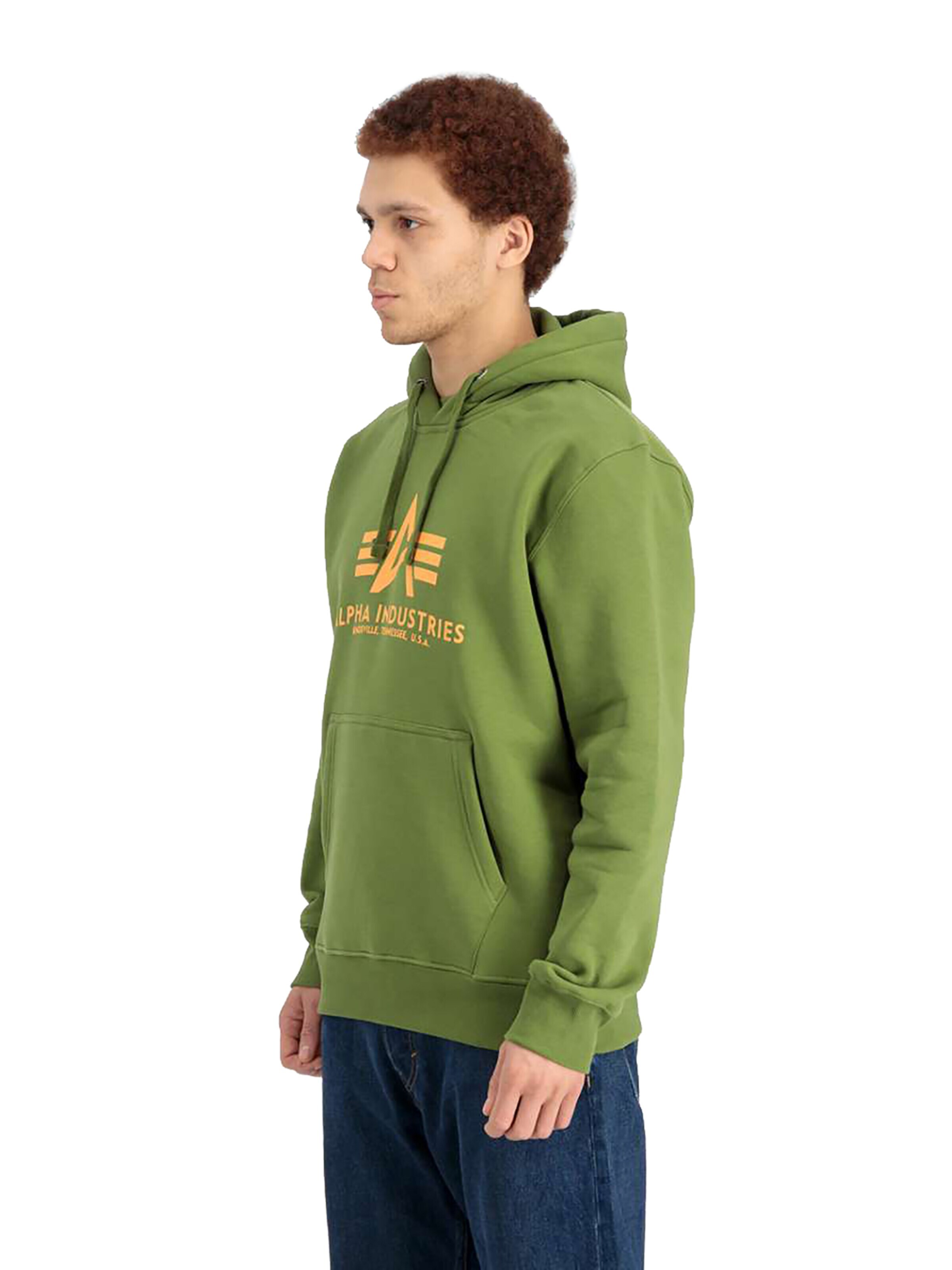 ALPHA INDUSTRIES Mikina – zelená