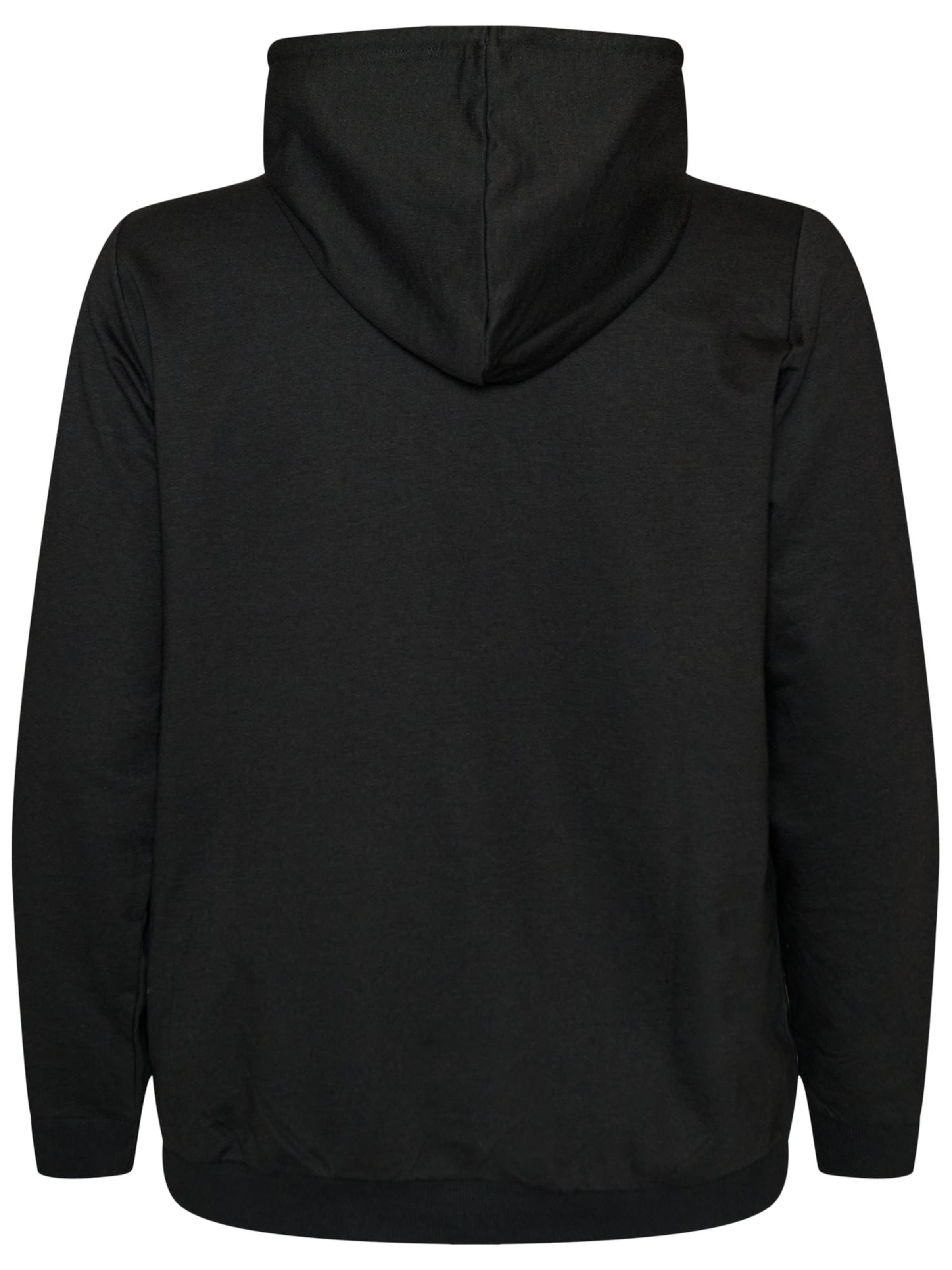 ZizziSweater majica 'Molias' - crna boja