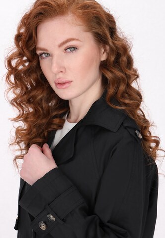 DreiMaster Klassik Between-seasons coat 'Classic Look' in Black