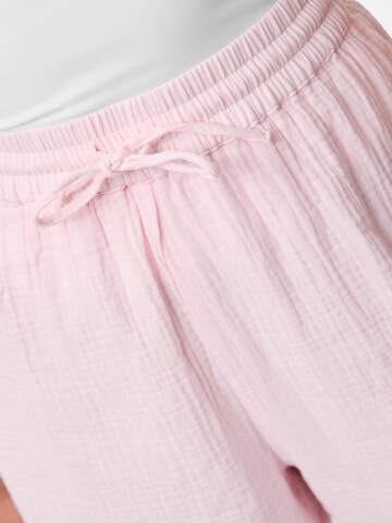 Loosefit Pantalon 'PCSastina' PIECES en rose
