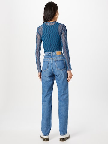 WEEKDAY Loosefit Jeans 'Rowe Extra High Straight' in Blau