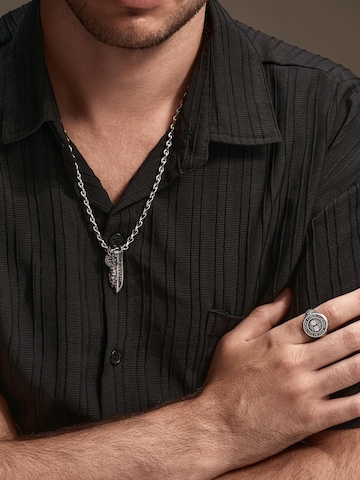 REYTEL - Cadena 'INSISTER' en plata: frente