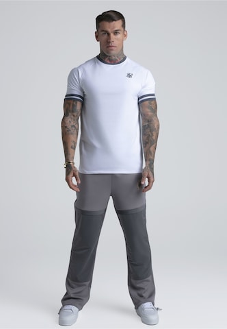 SikSilk - Camiseta en blanco