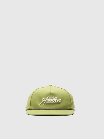 SELECTED - Gorra 'Selected x Hotel Amour' en verde: frente