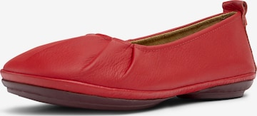 CAMPER - Sapato com atacadores ' Right Nina ' em vermelho: frente