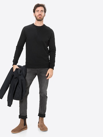 Denim Project Regular Fit Sweatshirt in Schwarz