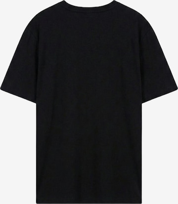 LTB Jeans Shirt 'Logo T-Shirt' in Black: front