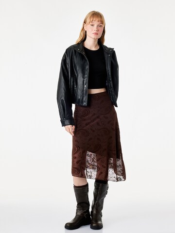 Koton Skirt in Brown: front