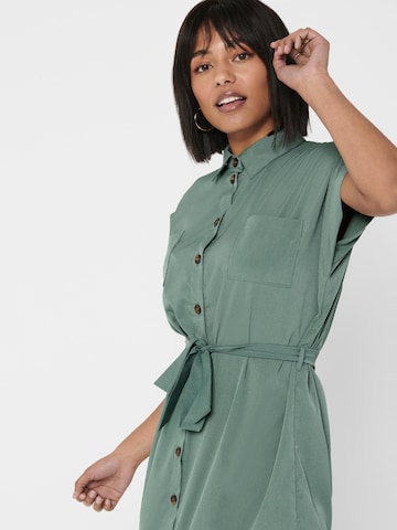 ONLY - Vestido camisero 'Hannover' en verde