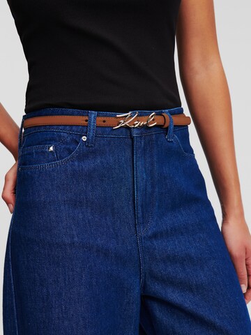 Karl Lagerfeld Belt 'Signature' in Brown