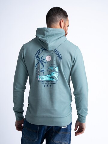 Petrol Industries Sweatshirt 'Breeze' in Blue: front