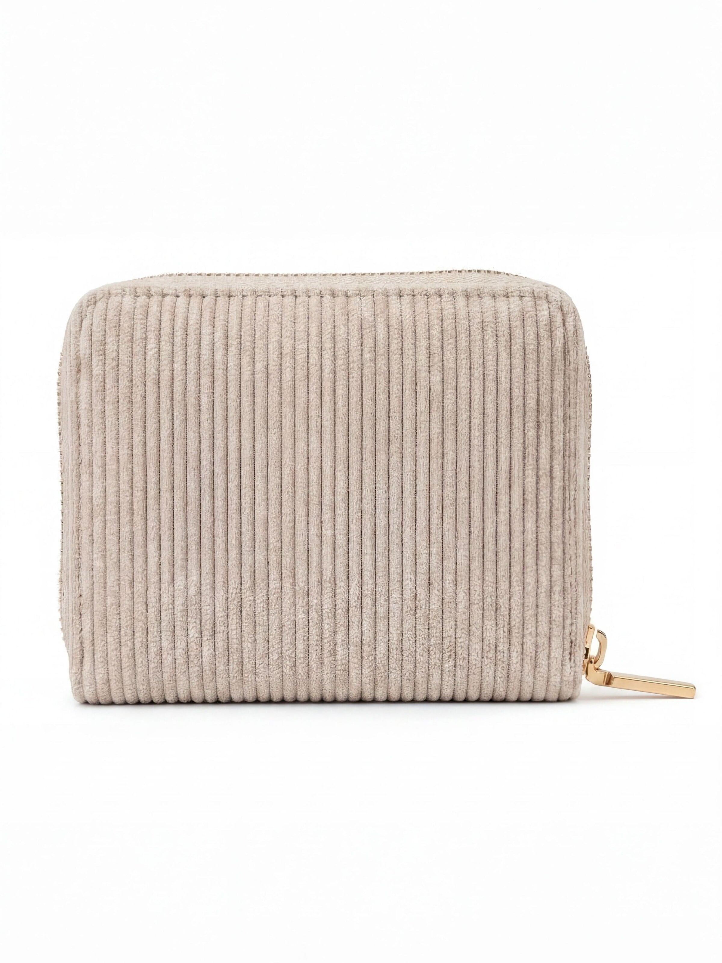 MILLYMILK® Wallet 'FONDO SMALL' in Beige: front