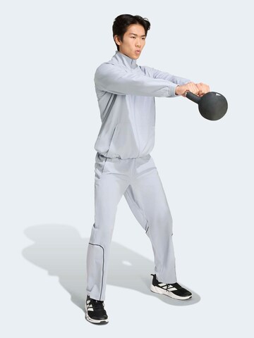 Giacca per l'allenamento 'TECH APP' di ADIDAS PERFORMANCE in grigio: frontale