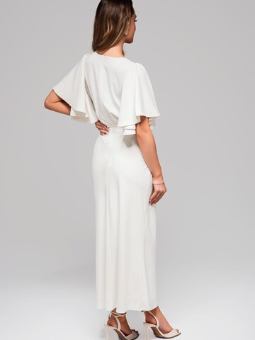 Ombre Evening dress in Beige