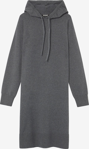 ECOALF Pletené šaty 'Jude' - Sivá: predná strana