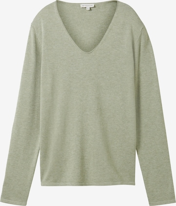 Pullover di TOM TAILOR in verde: frontale