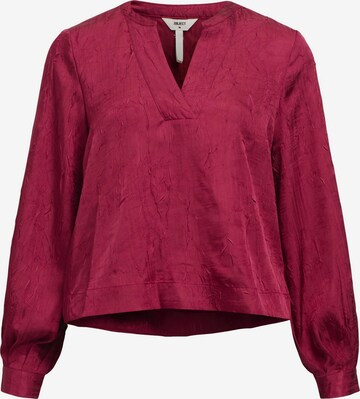 OBJECT Blouse 'OBJJohnson' in Rood: voorkant