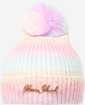 River Island Beanie in Mixed colors