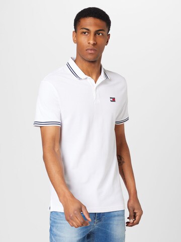 Tommy Jeans Shirt in White: front