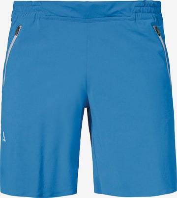 Regular Pantalon outdoor 'Hestad' Schöffel en bleu : devant