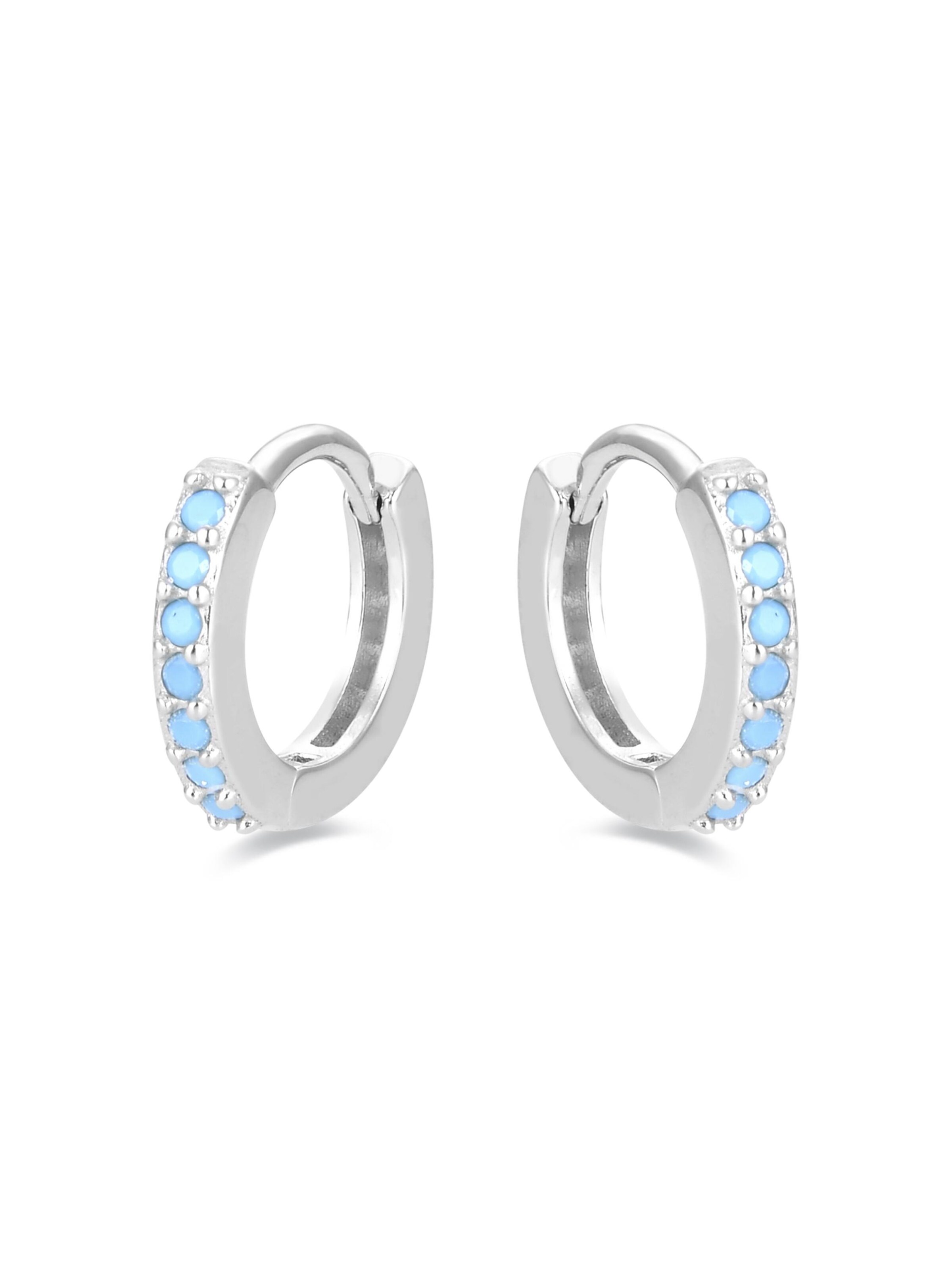 Boucles d'oreilles 'Leofcar' Luxenter en bleu