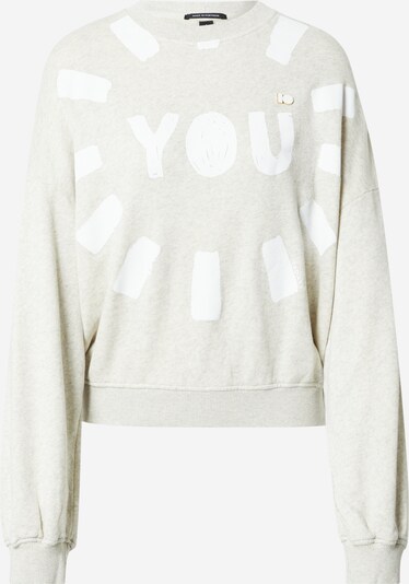 10Days Sweatshirt 'You' in White / mottled white, Item view