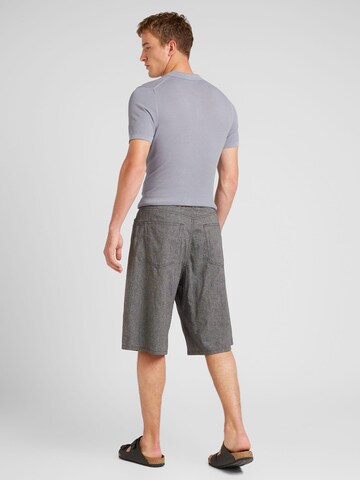 WEEKDAY Loosefit Byxa 'Astro' i svart
