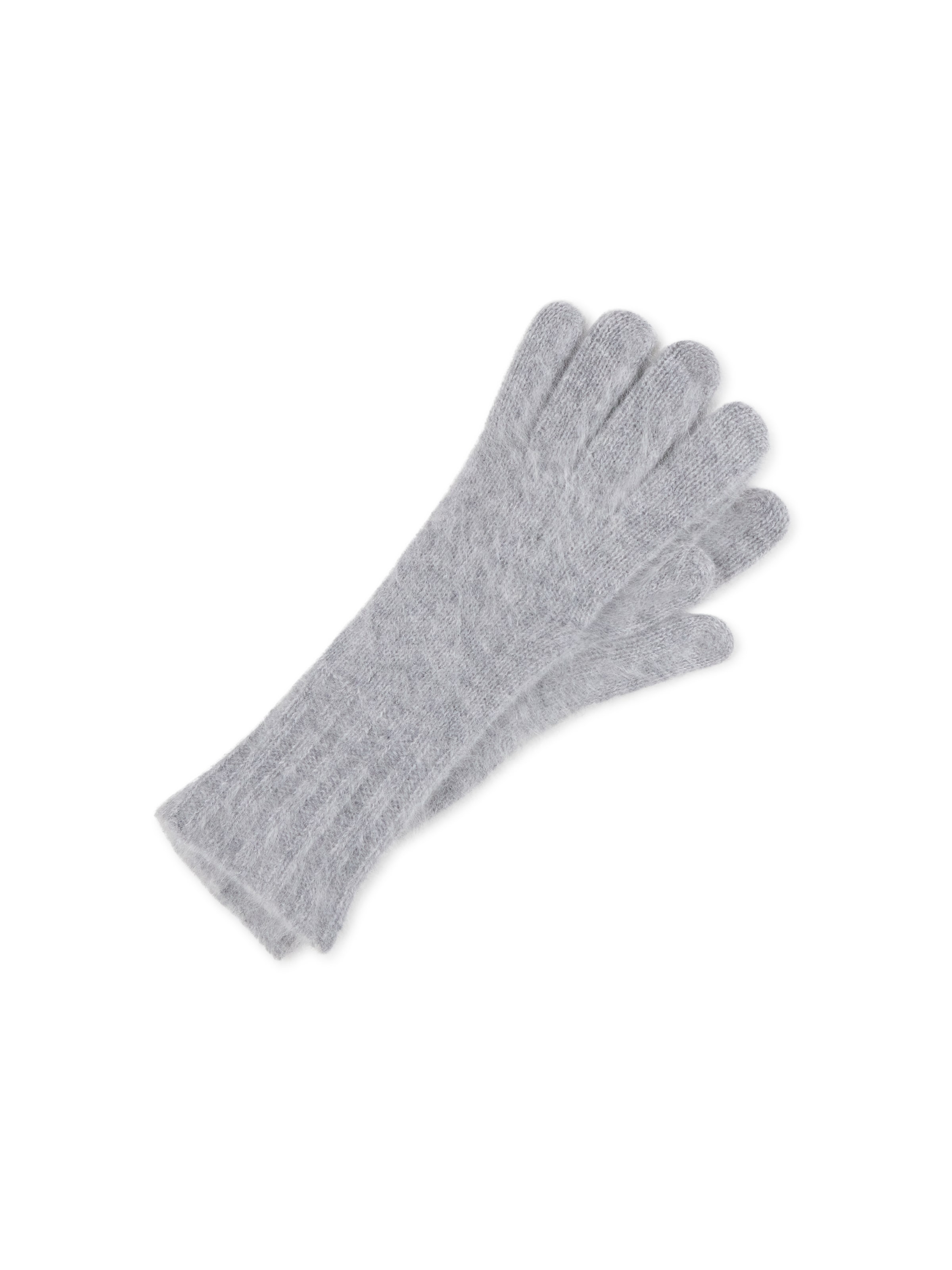 CASH-MERE.CH Sormikkaat värissä harmaa: etupuoli