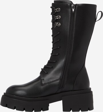 GUESS Schnürstiefelette 'Lillian' in Schwarz