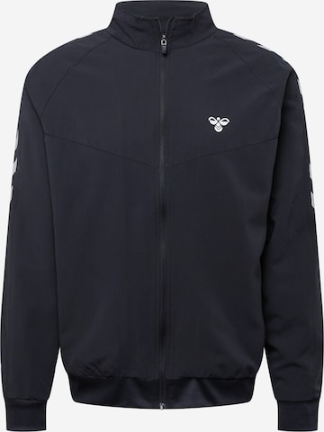 Hummel Athletic Jacket in Black: front