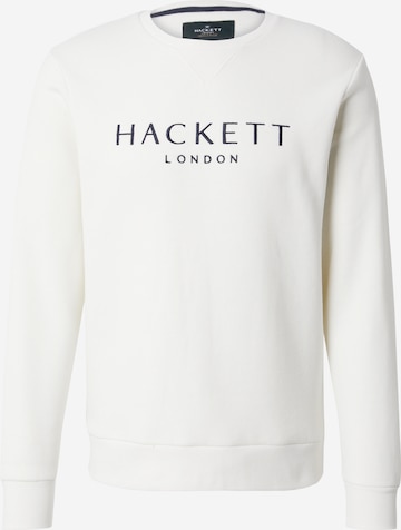 Hackett London Mikina 'HERITAGE' - Biela: predná strana