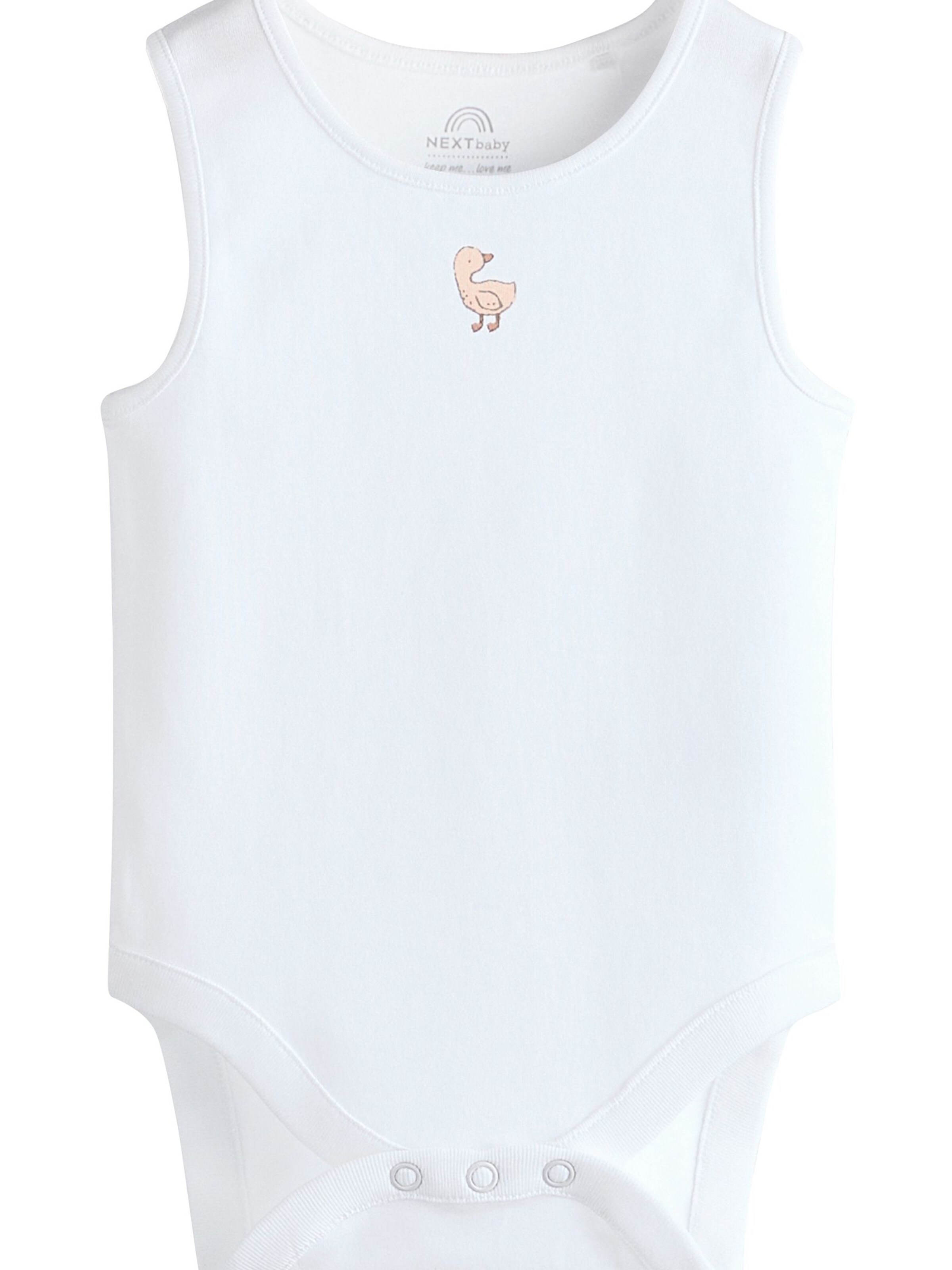 Next Romper/bodysuit in White