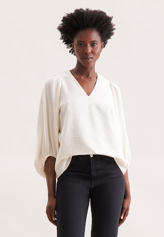 Chemisier SEIDENSTICKER en blanc : devant