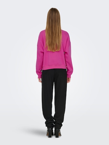 ONLY - Sweatshirt em vermelho