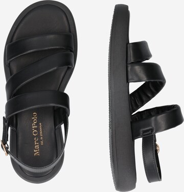 Marc O'Polo Strap Sandals 'Susan 1A' in Black