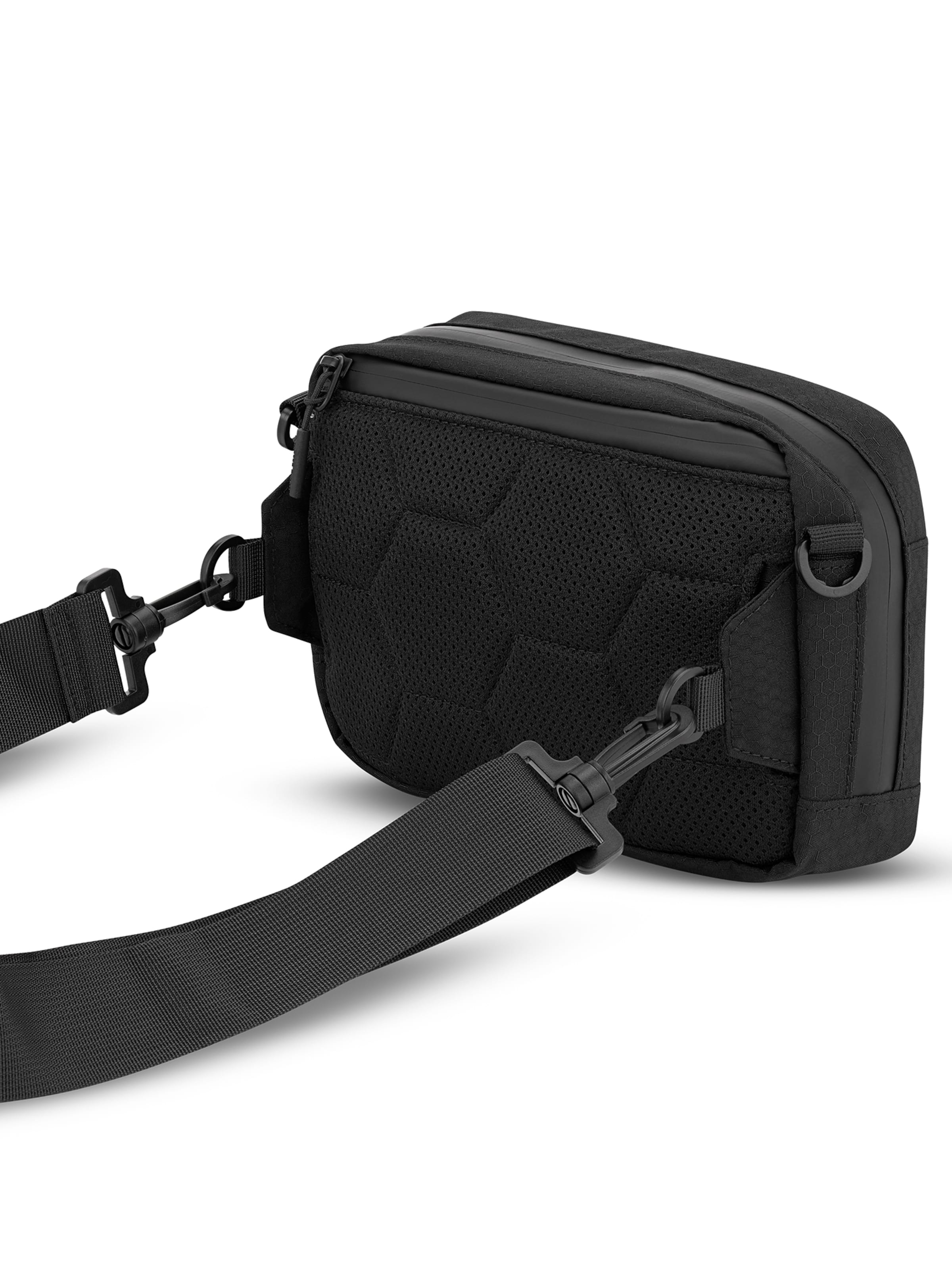 Kapten & Son Taška cez rameno 'Banff' - Čierna