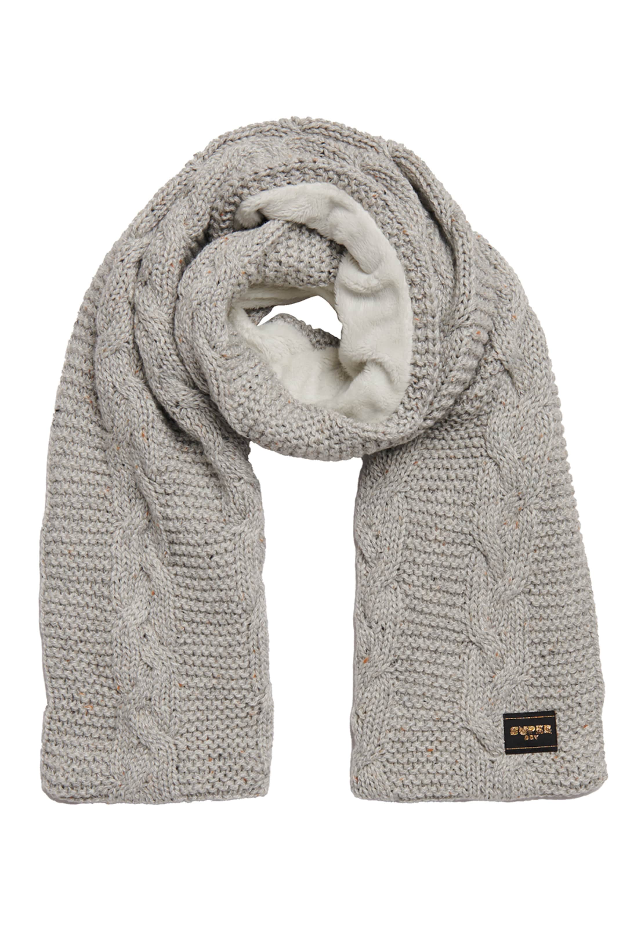 Sciarpa di Superdry & Co in grigio: frontale