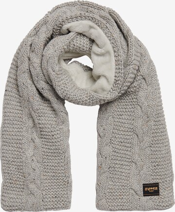 Superdry Scarf in Grey: front