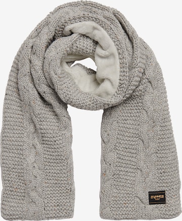 Superdry Scarf in Grey: front