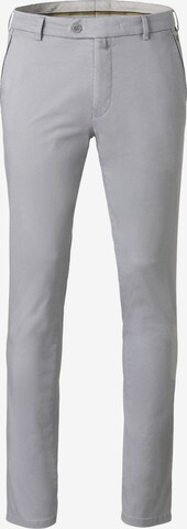 MEYER Chinohose NEW YORK Art.1-8130 in Grau: Vorderseite