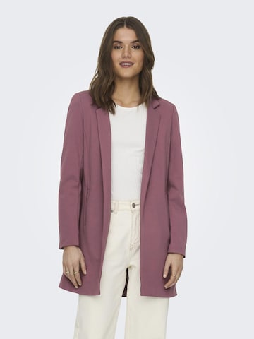 ONLY Between-Seasons Coat in Pink: front