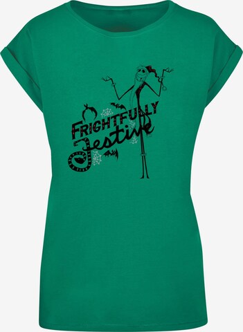 ABSOLUTE CULT Shirt 'The Nightmare Before Christmas' in Green: front