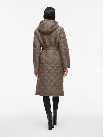 VILA Between-Seasons Coat 'VIKANTE' in Brown