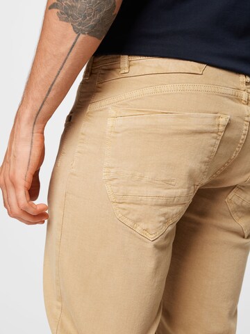 GARCIA Slimfit Jeans i beige